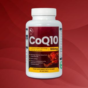 CoQ10 100mg: 30 softgels