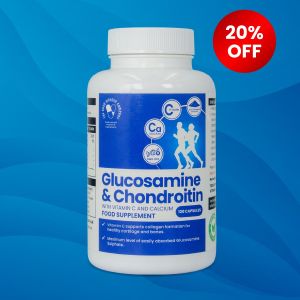 Glucosamine & Chondroitin With Vitamin C & Calcium: 120 capsules