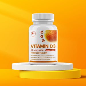 Vitamin D3 2000 IU: 60 softgels