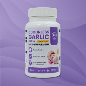 Odourless Garlic 1,000mg: 90 softgels