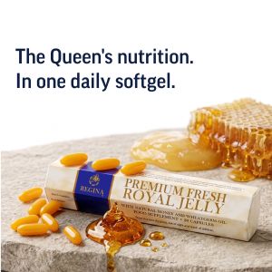 Regina Premium Fresh Royal Jelly: 30 capsules