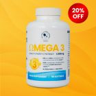 Omega 3 1,000mg: 90 softgels